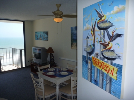 oceanfront condo North Myrtle Beach monthly rental